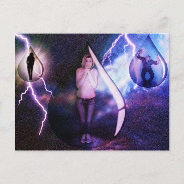 Akrophobie - Postkarte (Vorderseite)