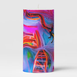 Akrophobie Stumpenkerze