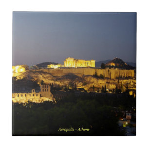 Akropolis - Athen Fliese