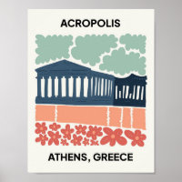 Akropolis Athen Griechenland abstrakte Reisemöglic
