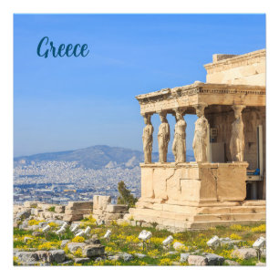 Akropolis, Athen, Griechenland Foto Print