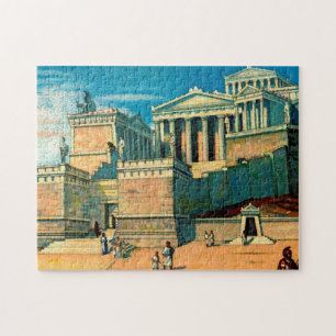 Akropolis Athen Griechenland. Puzzle