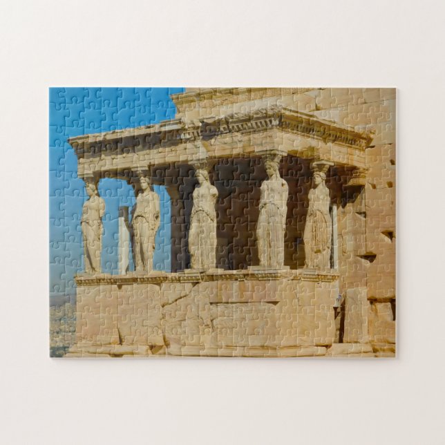 Akropolis Athen Griechenland. Puzzle (Horizontal)