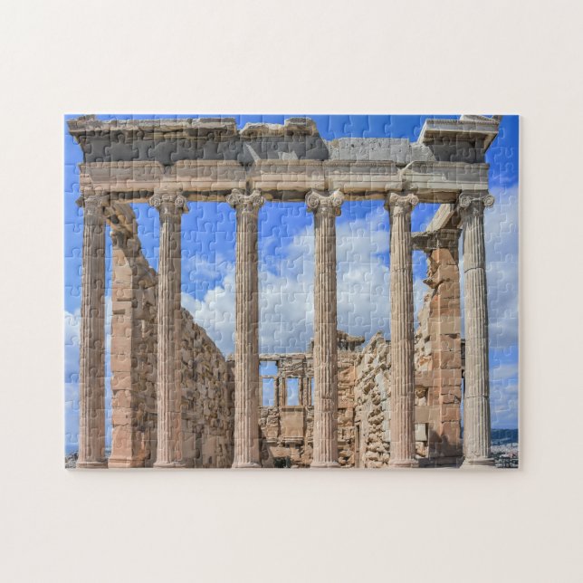 Akropolis Athen Griechenland. Puzzle (Horizontal)