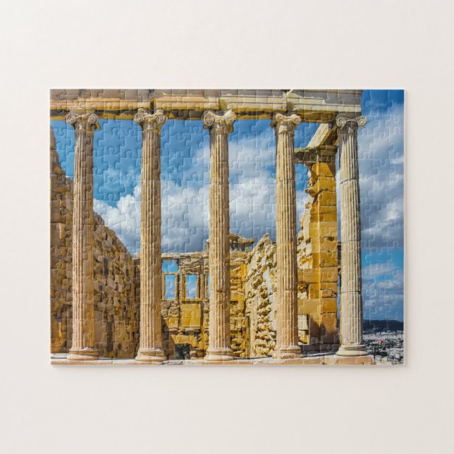 Akropolis Athen Griechenland. Puzzle (Horizontal)