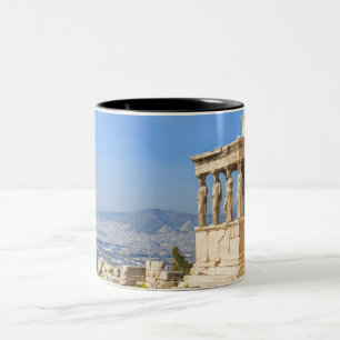 Akropolis, Athen, Griechenland Zweifarbige Tasse