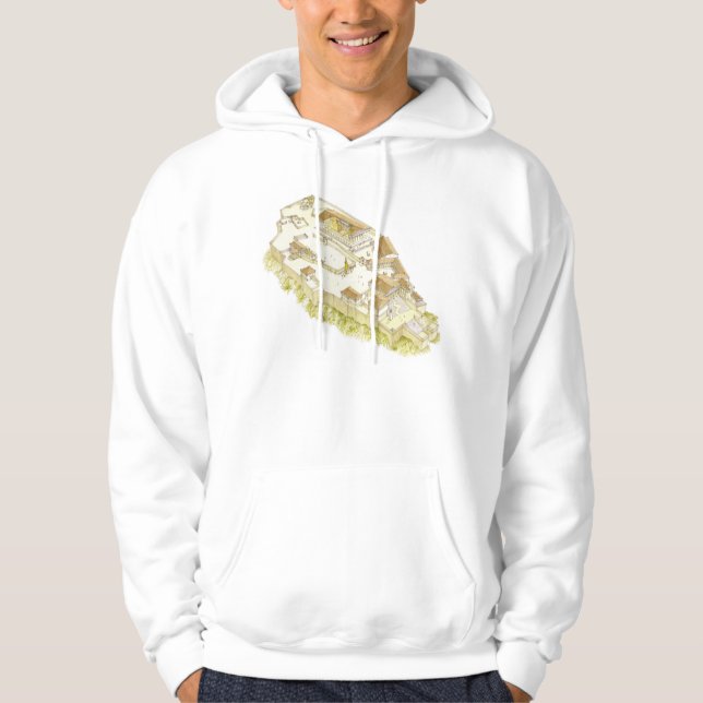 Akropolis Athen Hoodie (Vorderseite)