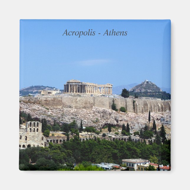 Akropolis - Athen Magnet (Vorne)