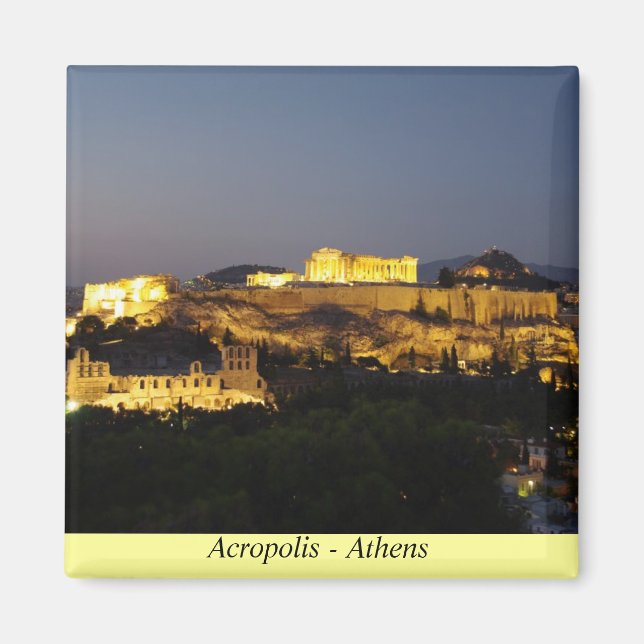 Akropolis - Athen Magnet (Vorne)
