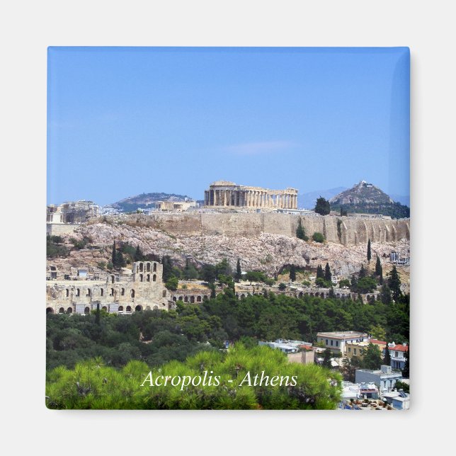 Akropolis - Athen Magnet (Vorne)