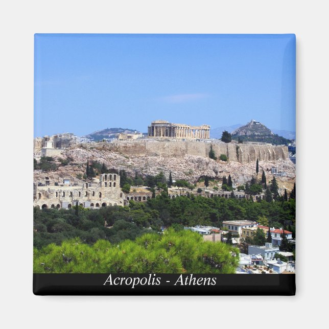 Akropolis - Athen Magnet (Vorne)