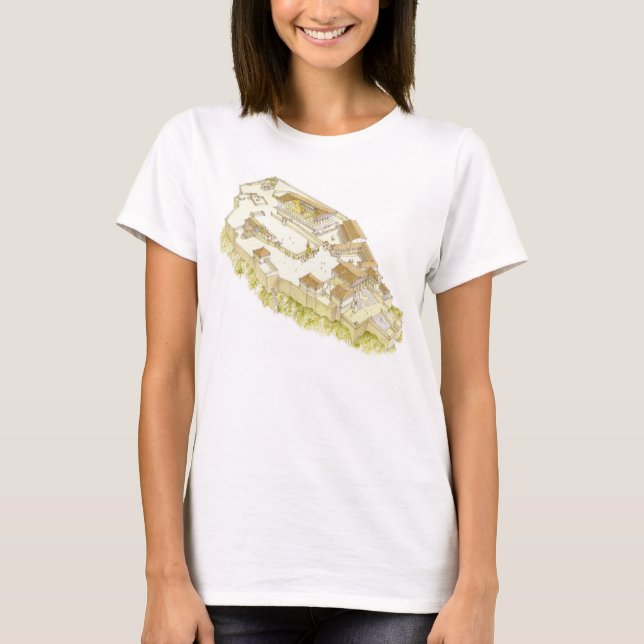 Akropolis Athen T-Shirt (Vorderseite)