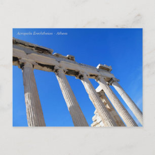 Akropolis Erechtheion - Athen Postkarte