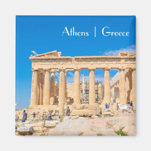 Akropolis in Athen, Griechenland Magnet