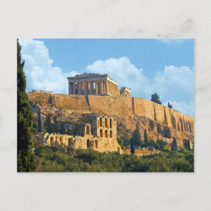 Akropolis Postkarte