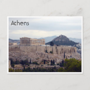 Akropolis Postkarte