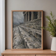 Akropolis Propylaea Olivenblätter Kunst