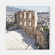 Akropolis Square Magnet