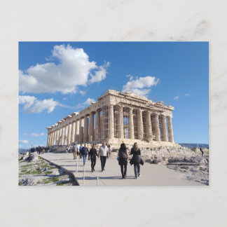 Akropolis von Athen, Griechenland Postkarte