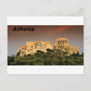 Akropolis - von - Athen. [kan.k] jpg Postkarte
