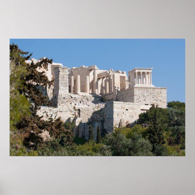 Akropolis von Athens Poster (Vorne)