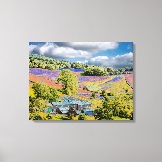 Akryldrucke mit fünf Ashes Card Leinwanddruck (Vorderseite)