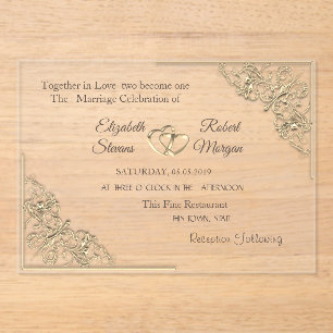 Akryleinladung Acryleinladungen