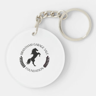 Akryler Schlüsselring mit Brantham-Karte