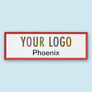 Akryles Berufliches Nametag Firmenlogo Magnetic Namenschild