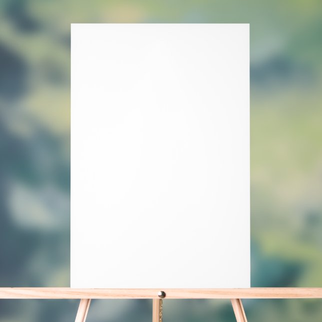 Akryling Acrylschild (Neutral)