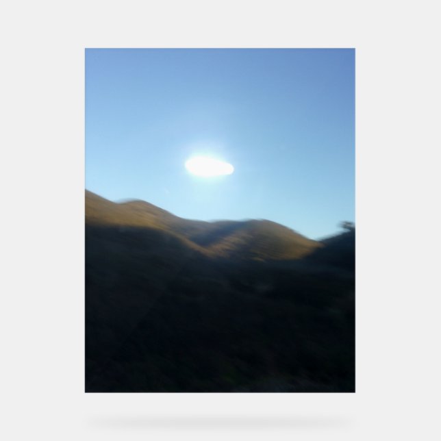 Akryling Acrylschild (Vorderseite)