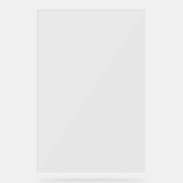 Akryling Acrylschild (Vorderseite)