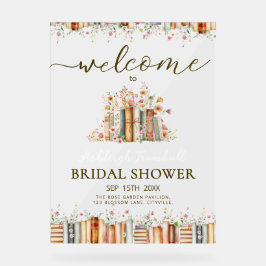 Akrylisches Brautparty Willkommen - Neuartige Lieb Acrylschild