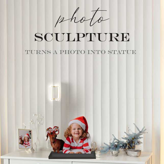 Akryllische Fotoskulptur. Verwandelt ein Foto in e Freistehende Fotoskulptur (Von Creator hochgeladen)