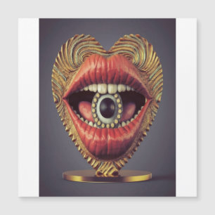 Akryllische Wandkunst Magnetkarte