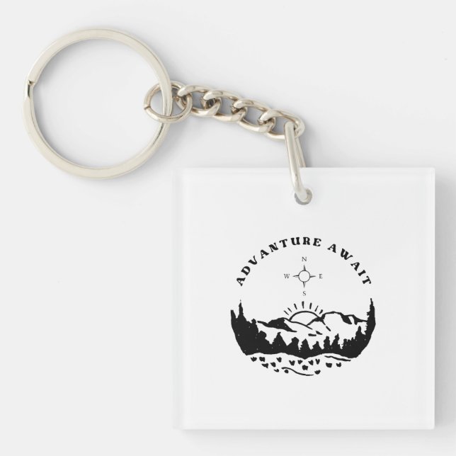 Akryllischer Schlüsselanhänger (Vorderseite)