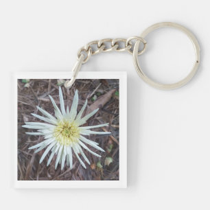 Akryllischer Schlüsselanhänger mit schöner Blume