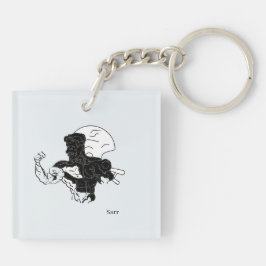 Akryllischer Schlüsselanhänger: Power Schlüsselanhänger