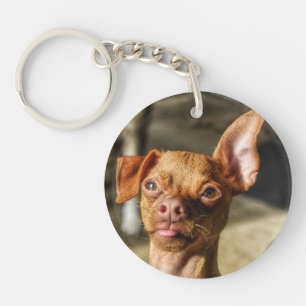 Akryllischer Schlüsselanhänger, Rechteck (beidse Schlüsselanhänger