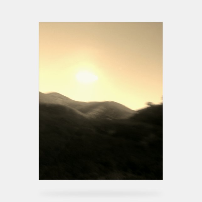 Akryllischer Signature ART DESIGN STIL Acrylschild (Vorderseite)