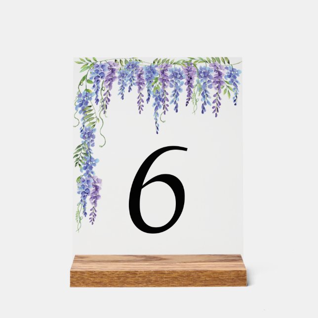 Akryllisches Hochzeitsschild Acrylschild (Vorderseite)