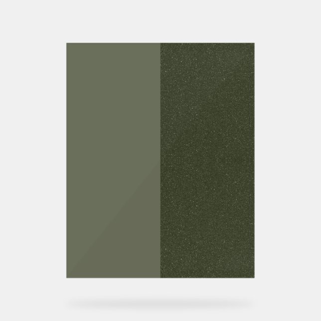 Akryllisches Zeichen für moderne Grüntafeln - Anpa Acrylschild (Vorderseite)