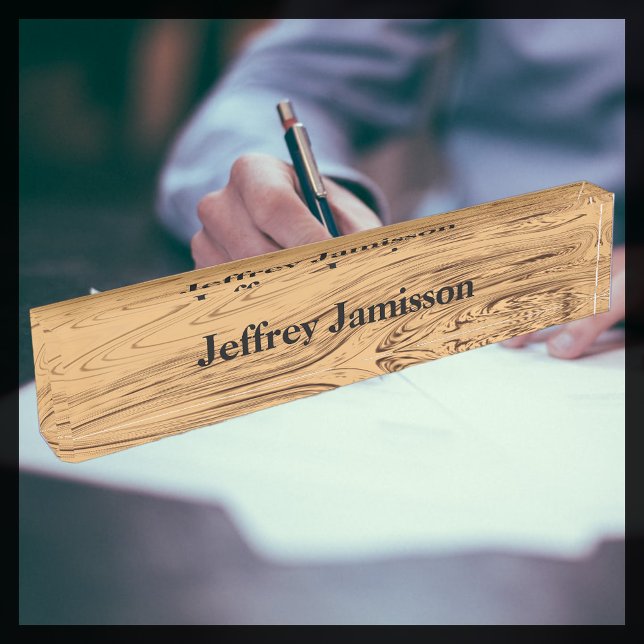 Akryltafel, flüssiger Goldrausch Namensplakette (Von Creator hochgeladen)