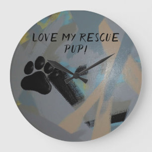 Akryluhr Große Wanduhr