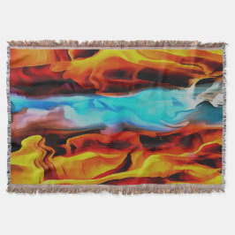 Akrylus Abstrakte Heißkalt- und Kaltelemente Decke