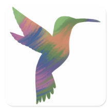 Akrylus-Hummingvogelsticker