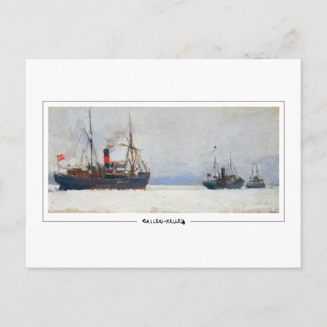 Akseli Gallen-Kallela #364 - Fine Art Postcard Postkarte (Vorderseite)