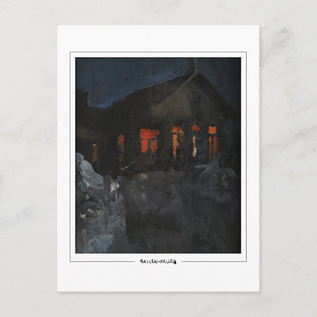 Akseli Gallen-Kallela #367 - Fine Art Postcard Postkarte (Vorderseite)