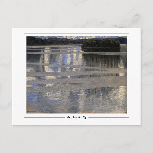 Akseli Gallen-Kallela #381 - Fine Art Postcard Postkarte (Vorderseite)