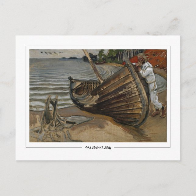 Akseli Gallen-Kallela #444 - Fine Art Postcard Postkarte (Vorderseite)
